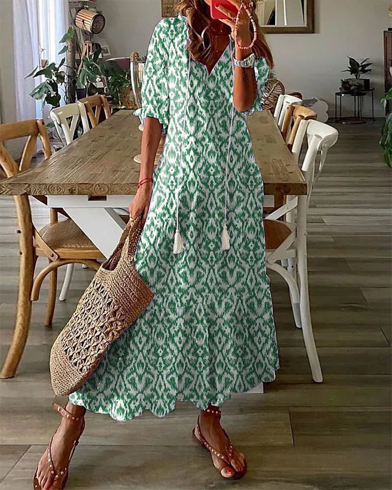 ArloaVive™ Dress — Flattering Ease, All-Day Grace