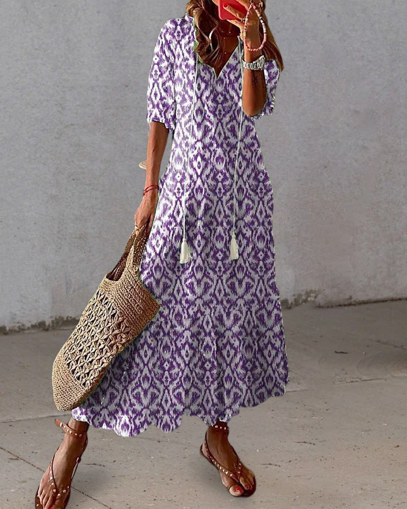 ArloaVive™ Dress — Flattering Ease, All-Day Grace