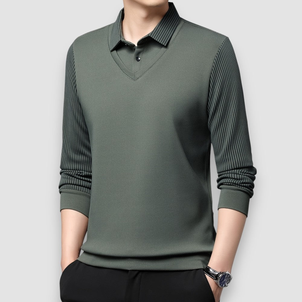 Ardene Long Sleeve Polo™ — Soft, Sleek, Effortlessly Versatile