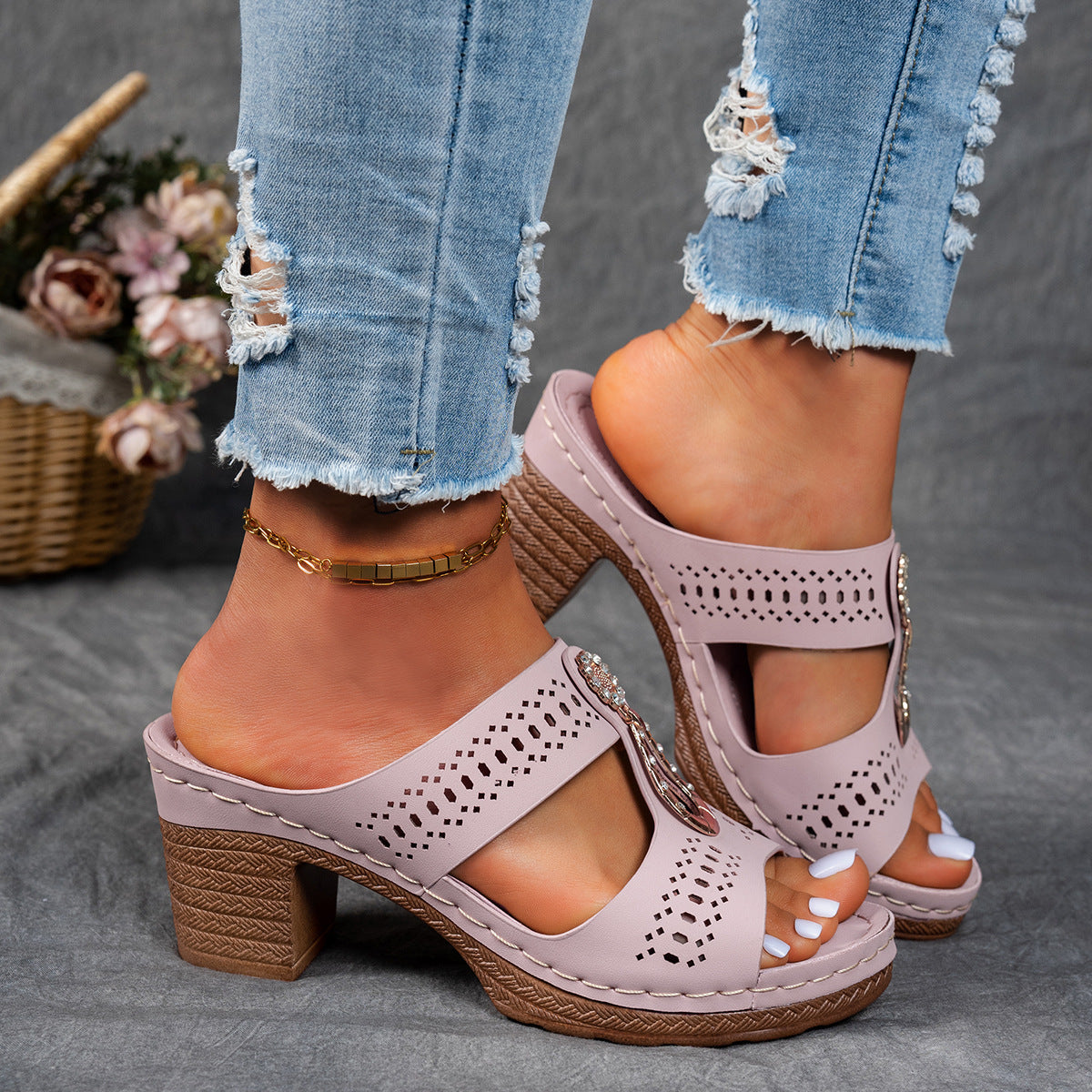 Comfort Sandals™ — Sparkle-Fresh Steps All Day