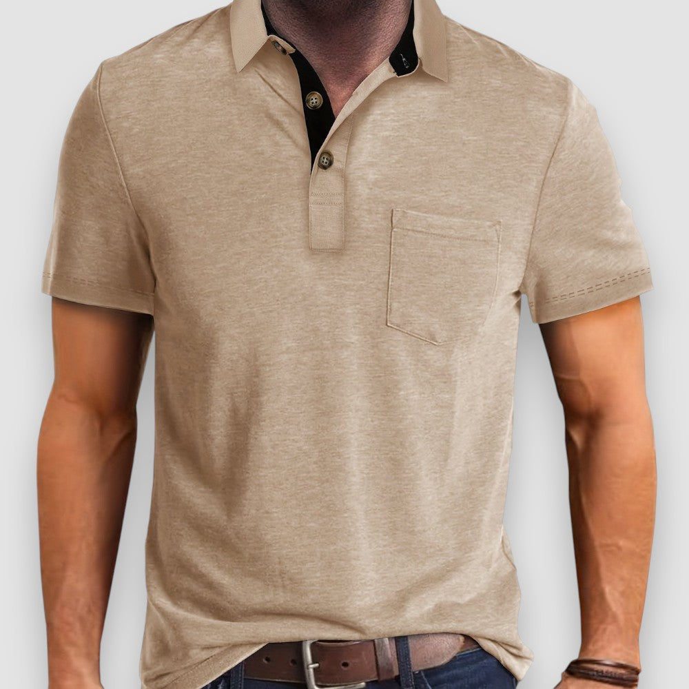 Vireo Classic Polo™ — Effortless Comfort, Timeless Style