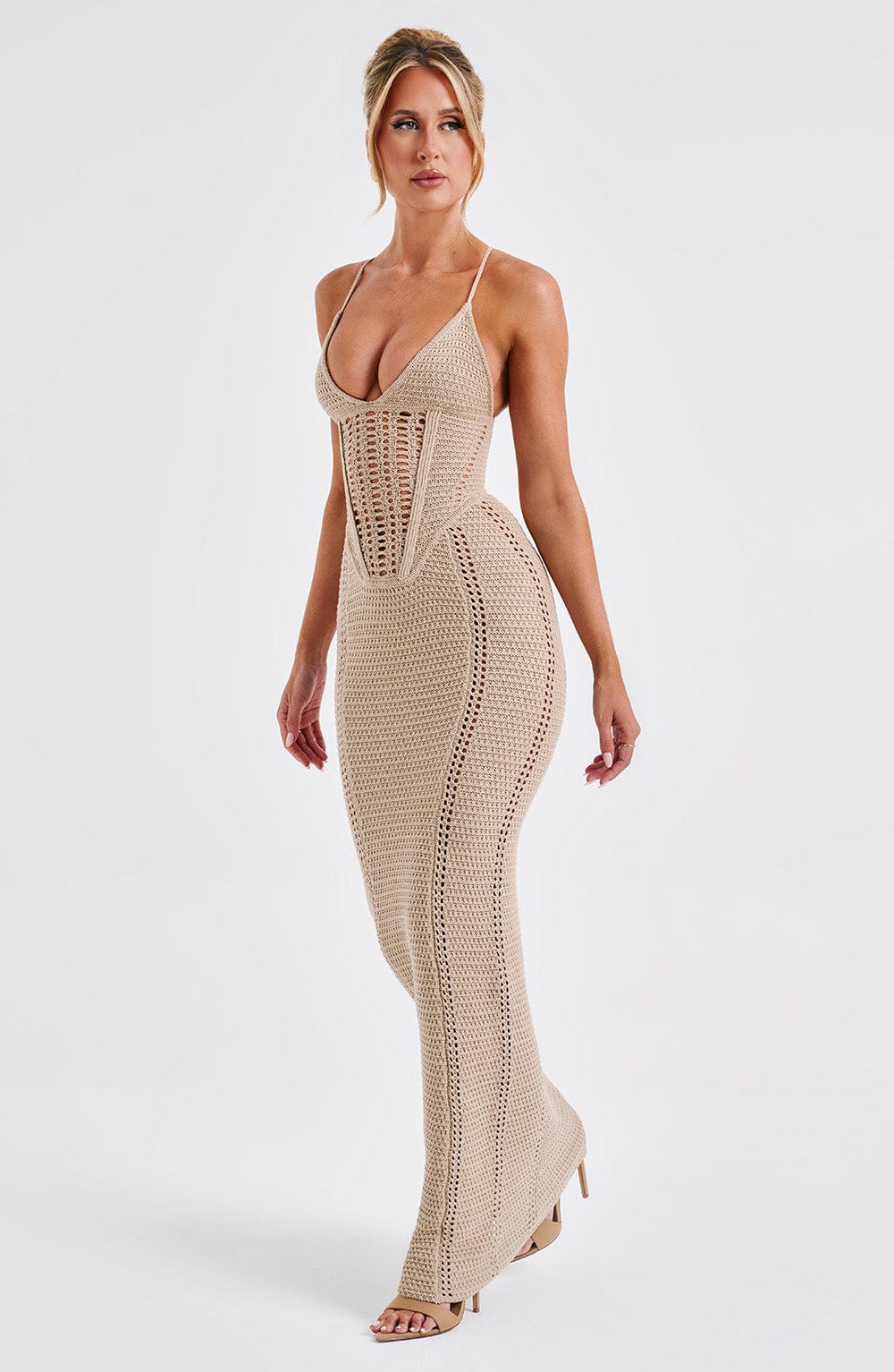 Zaraelle Maxi Dress™ — Sculpted Elegance Meets Breathable Comfort
