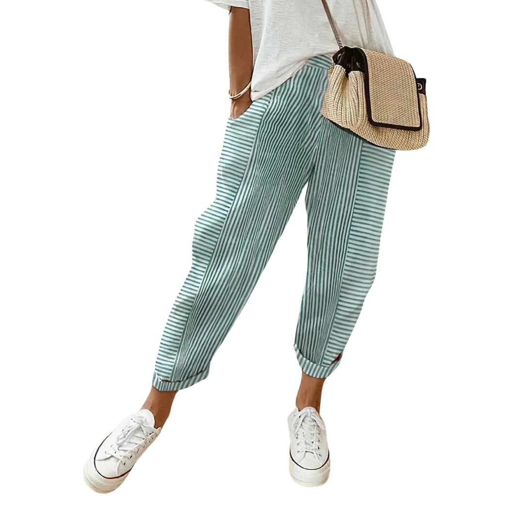 Striped Track Pants™ — Relaxed Fit, Effortless Style