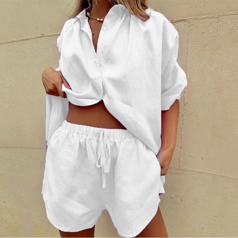 AriaSet™ — Effortless Cotton Chic, All Day