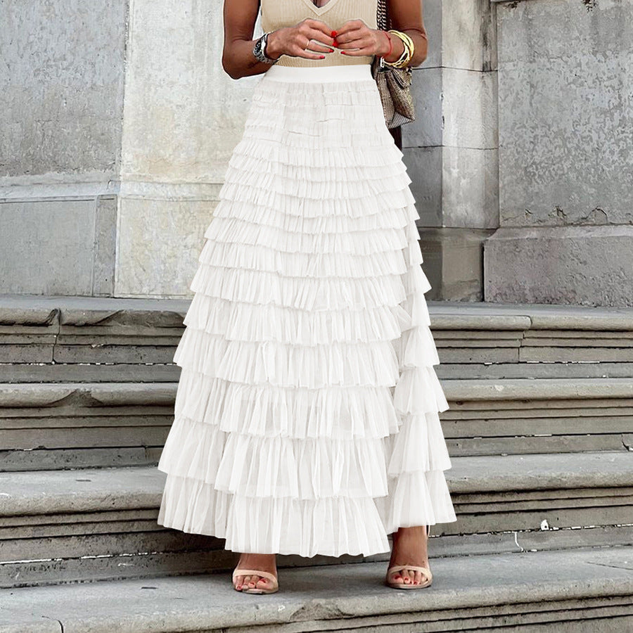 Vivora Curve™ Skirt — Flattering Comfort in Vibrant Color
