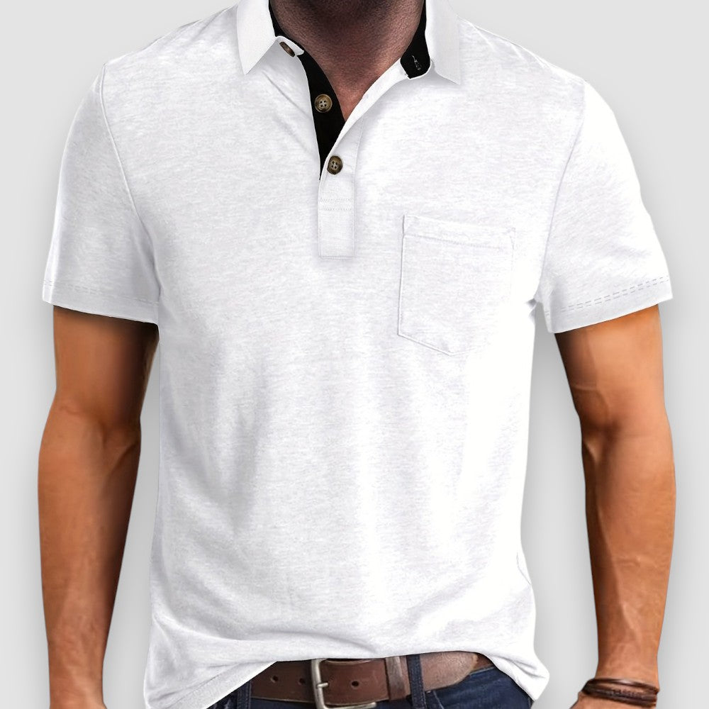 Vireo Classic Polo™ — Effortless Comfort, Timeless Style