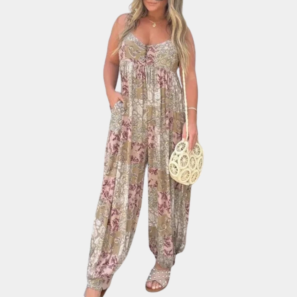 Caitlin™ — Lightweight Floral Elegance with Pockets