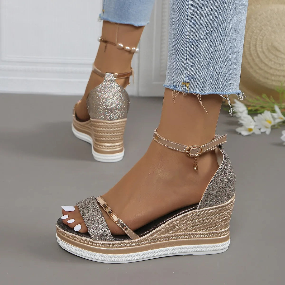 SorenaStride™ Sandals — Sleek Support With Featherlight Ease