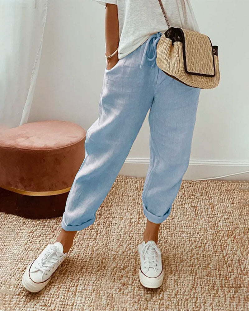 Viora Trousers™ — Effortless Comfort, Timeless Style