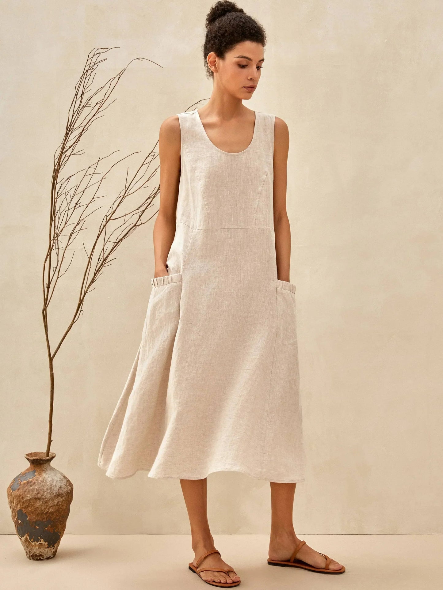 AlaraFlow™ Dress — Breathable Ease, All-Day Chic
