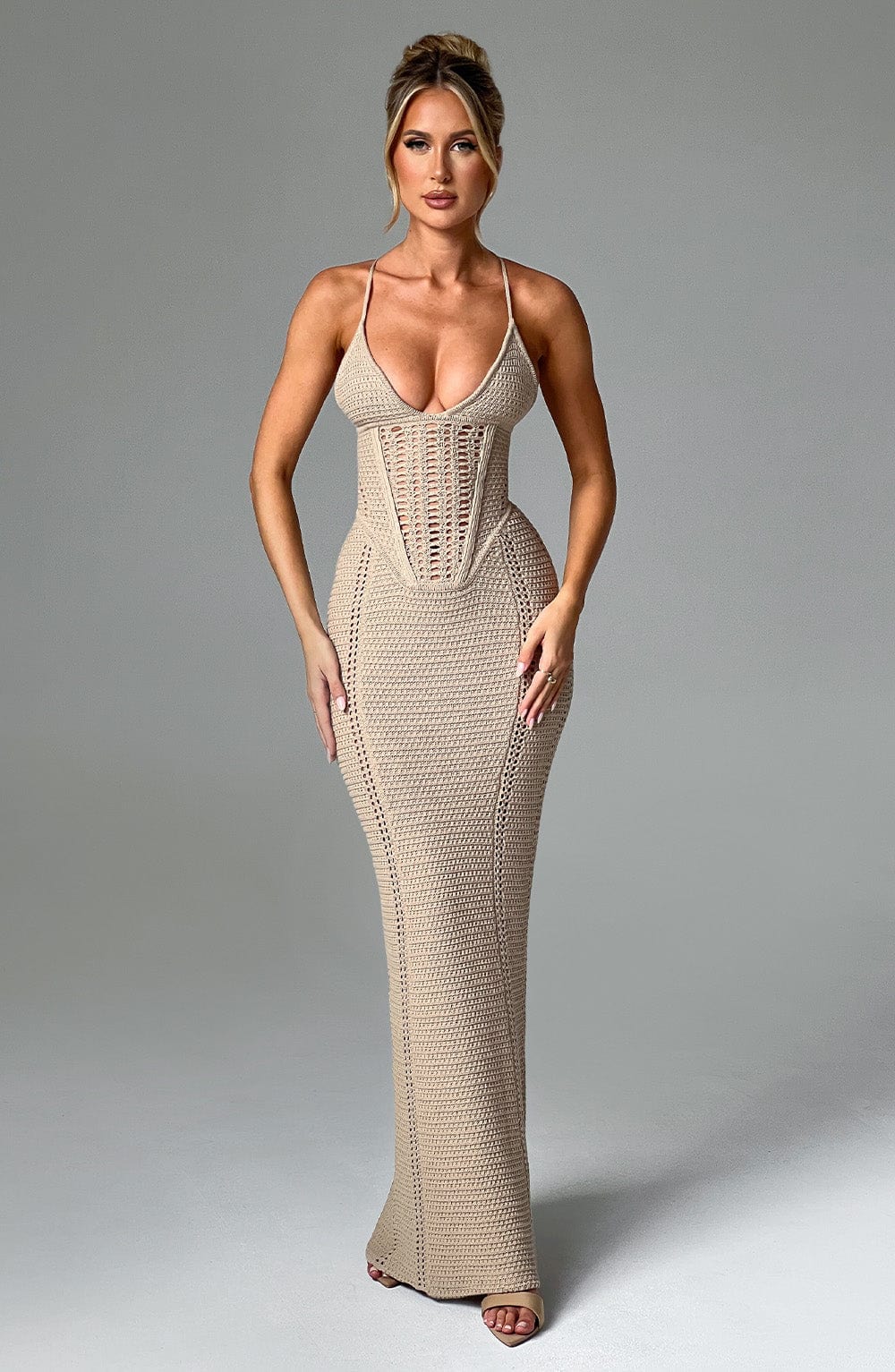Zaraelle Maxi Dress™ — Sculpted Elegance Meets Breathable Comfort