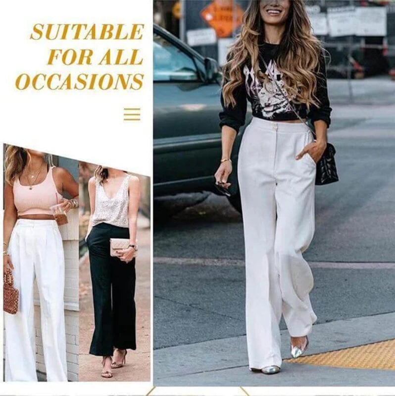 Wide Leg Pants™ — Sculpted Silhouette, Effortless Elegance
