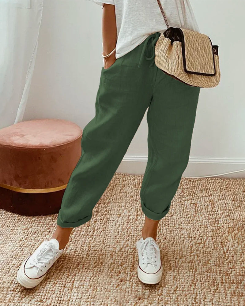 Viora Trousers™ — Effortless Comfort, Timeless Style