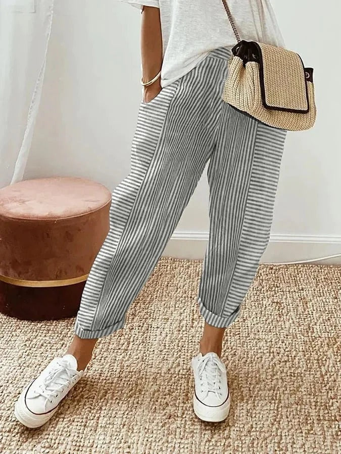 Striped Trousers™ — Flattering Fit, All-Day Comfort