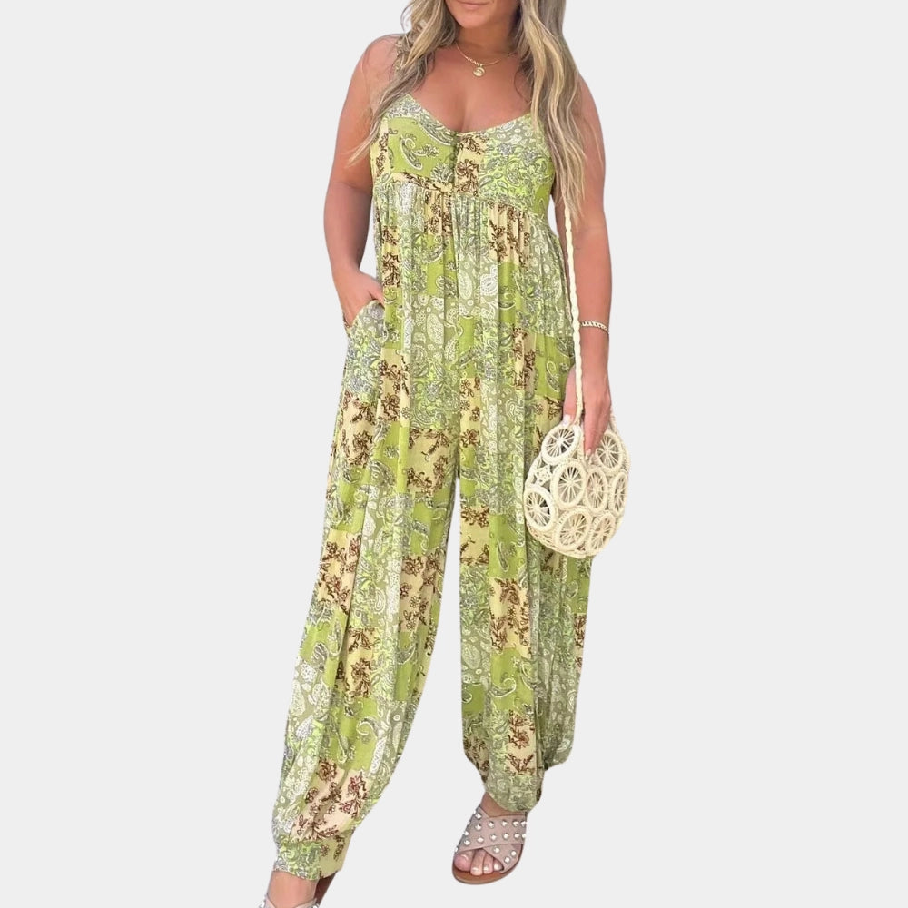 Caitlin™ — Lightweight Floral Elegance with Pockets