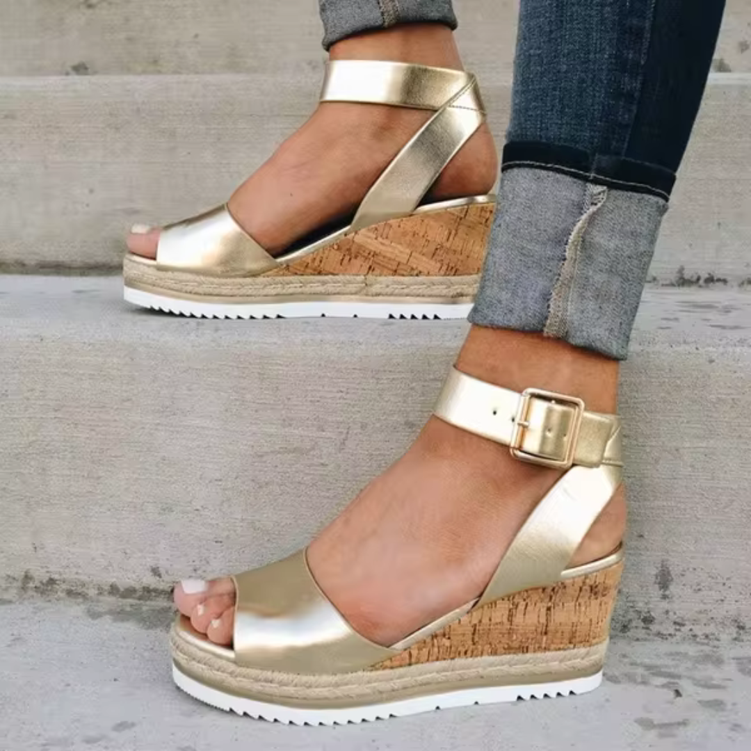 LunaVera™ Wedge Sandals — Chic Comfort with Every Step