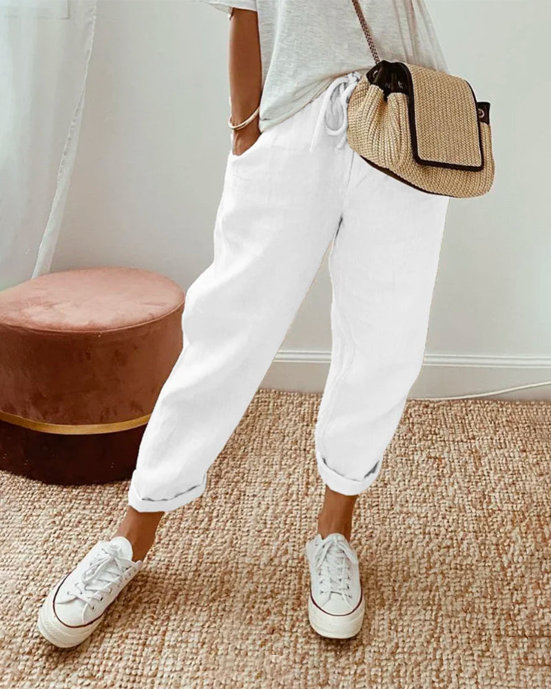 Viora Trousers™ — Effortless Comfort, Timeless Style