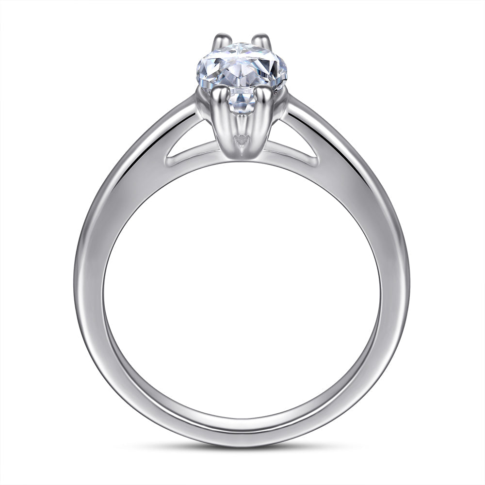 Sterling Marquise Ring™ — Radiant Shine, Effortless Elegance