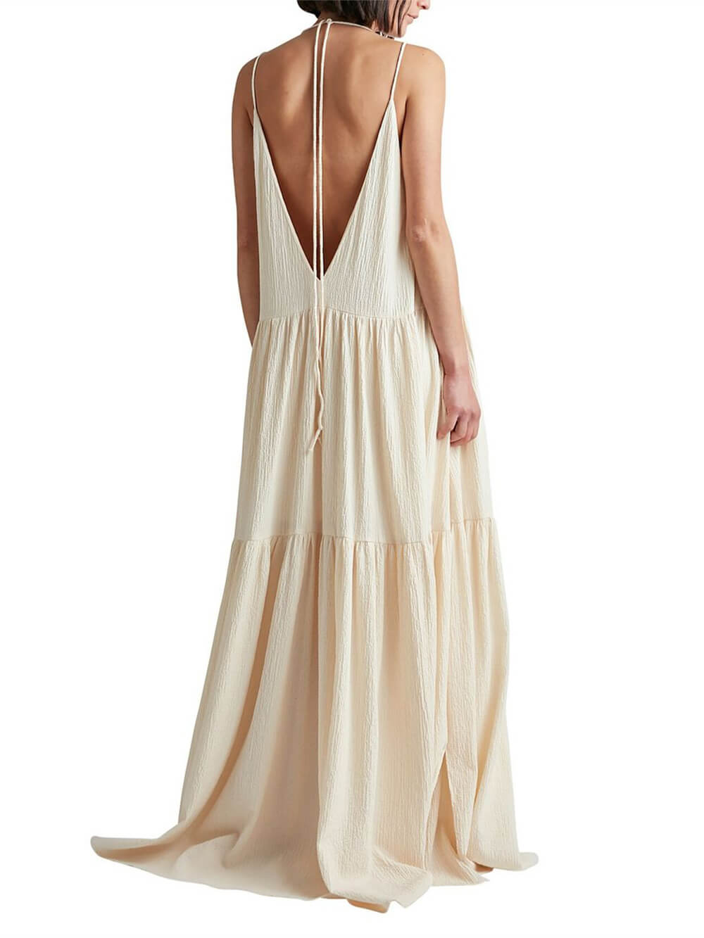 Amelina Flow Maxi Dress™ — Fluid Elegance, All-Day Comfort