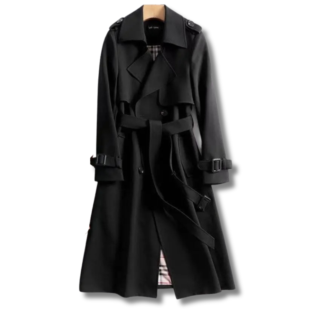 ArdentVogue™ Trench Coat — Sleek Comfort, Timeless Sophistication