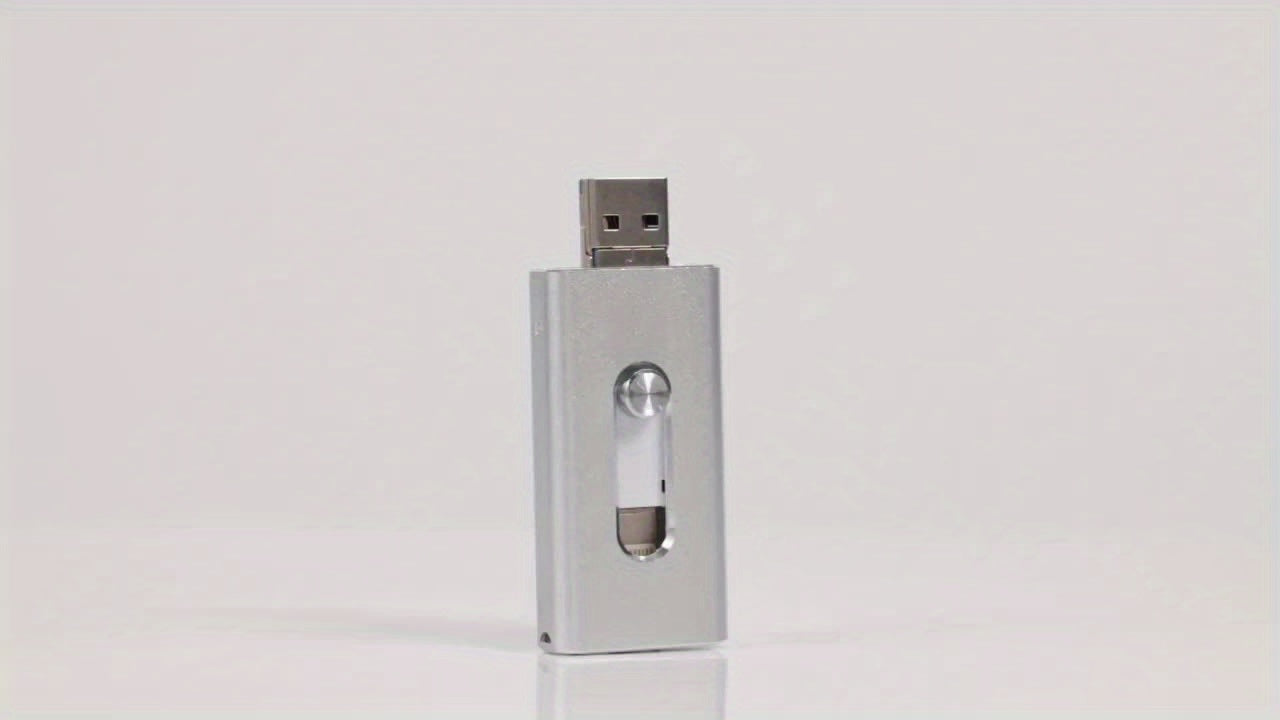 256GB Flash Drive Intended for iPhone, 128GB 64GB 32GB Memory Stick Storage Files Photos Videos Backup, Compatible with iPhone iPad Android PC, Plug and Play, Data Backup, Photo Storage, Sleek Memory Stick, Portable Drive, Efficient Performance, Sturdy Co