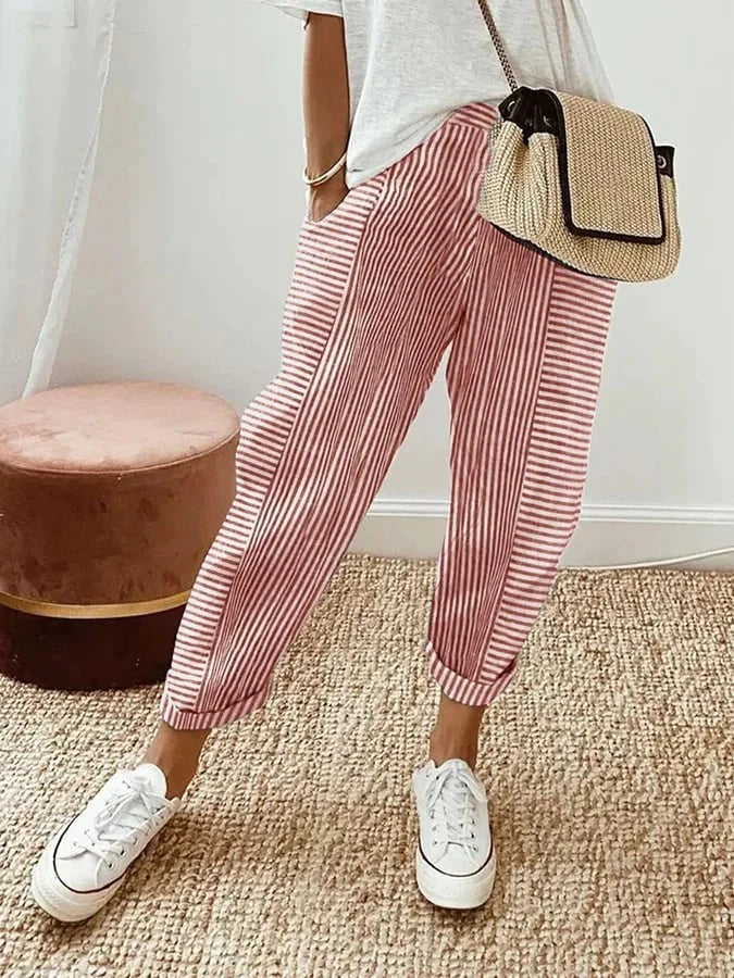Striped Trousers™ — Flattering Fit, All-Day Comfort