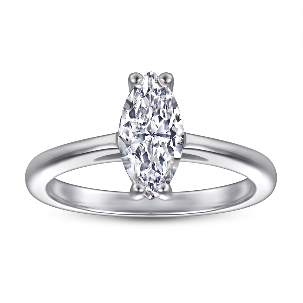 Sterling Marquise Ring™ — Radiant Shine, Effortless Elegance