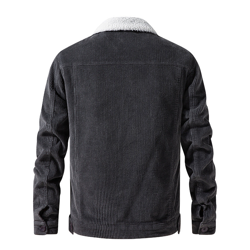 Arden Ridge Sherpa Corduroy Jacket™ — Cozy Texture Meets Effortless Edge