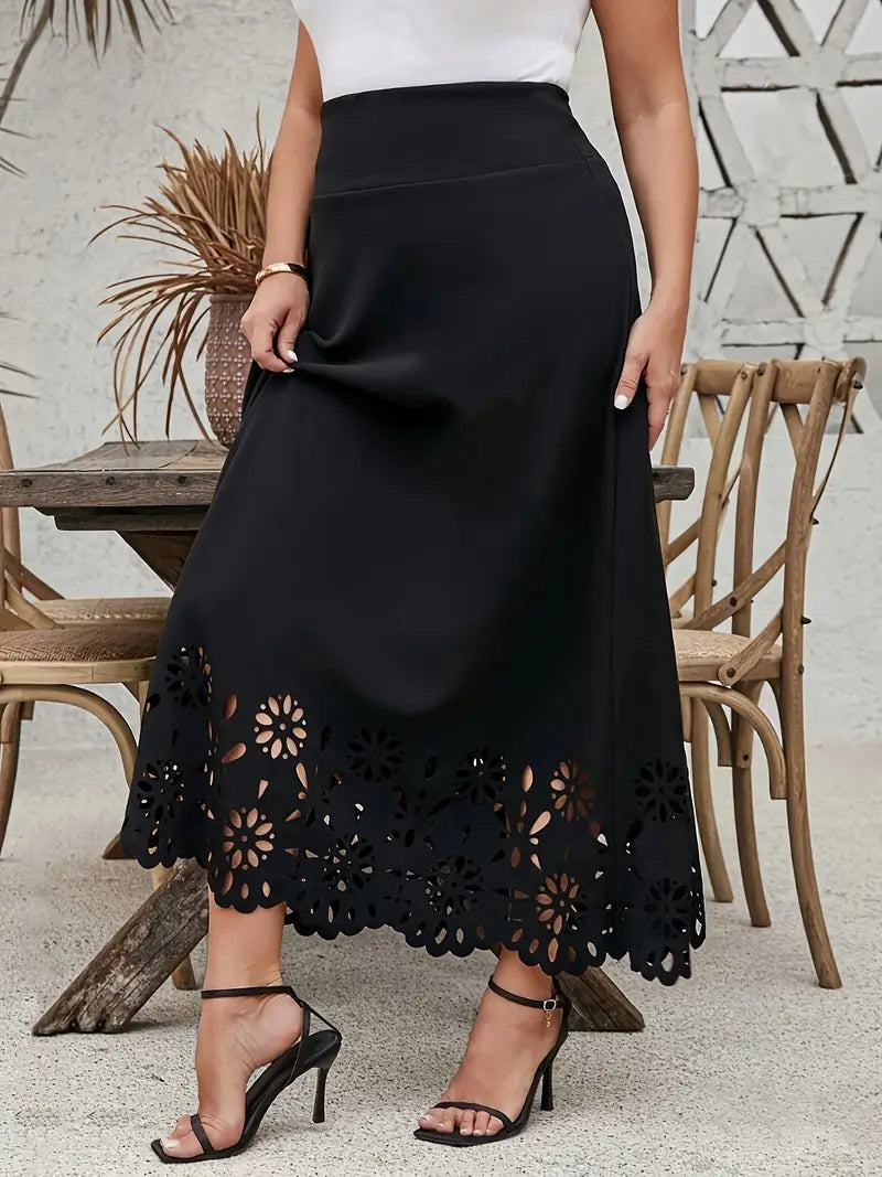 SeraphineCurve™ Skirt — Flattering Comfort, Effortless Style