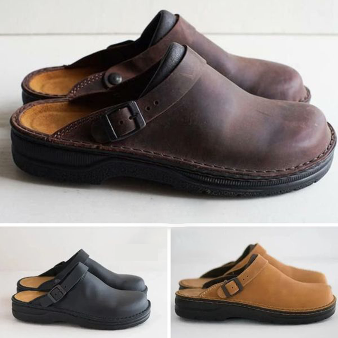 ArdentStride™ Orthopedic Mules — Effortless Comfort, All-Day Support