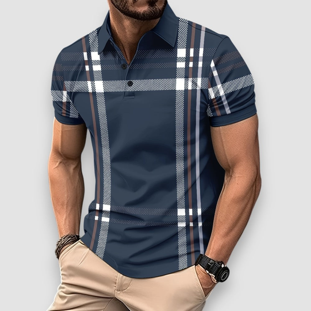 VireoCut™ Short Sleeve Polo — Classic Fit, All-Day Breathability
