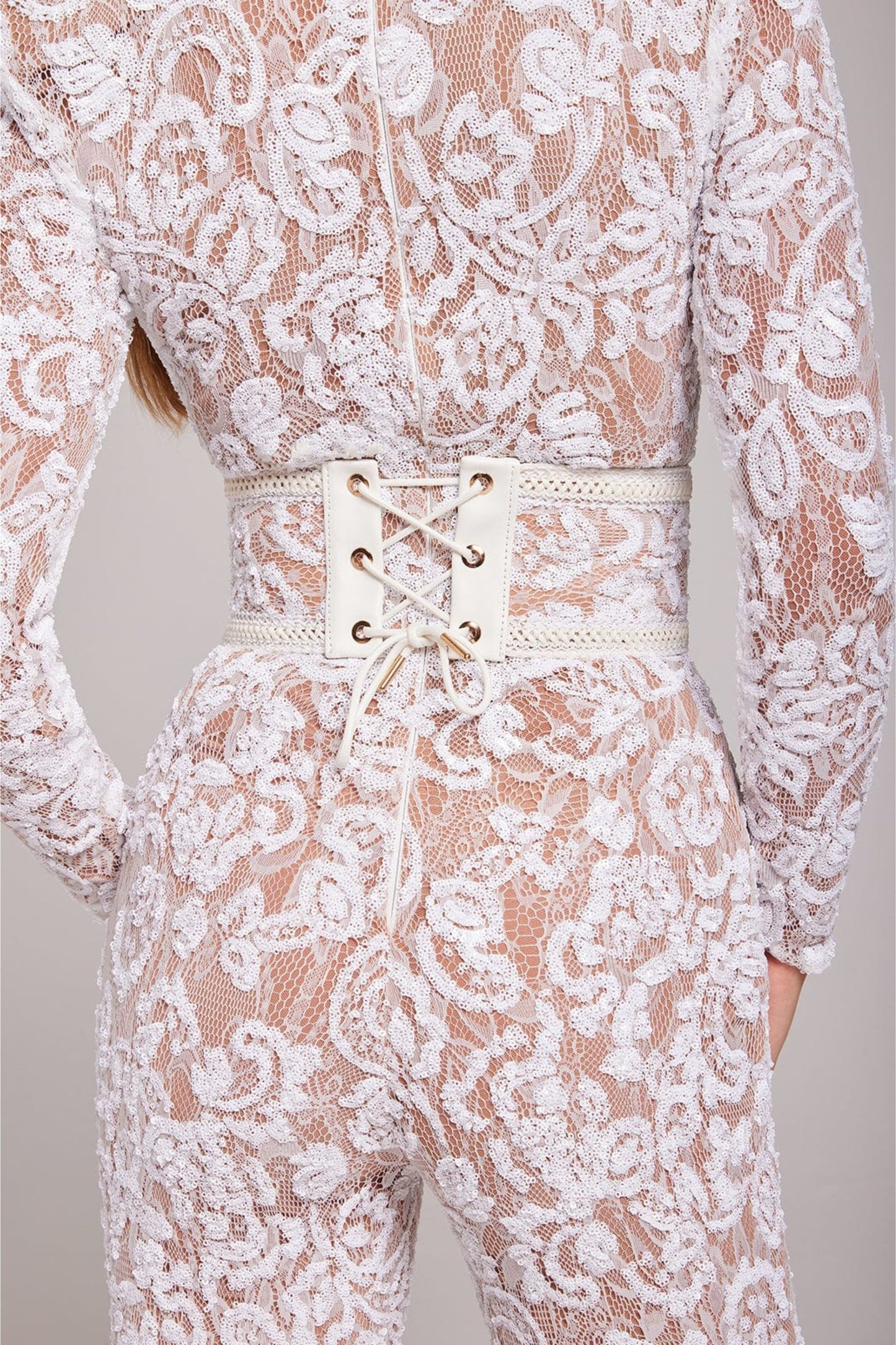 AmeliaLuxe™ Lace Jumpsuit — Elegance That Flatters Every Curve