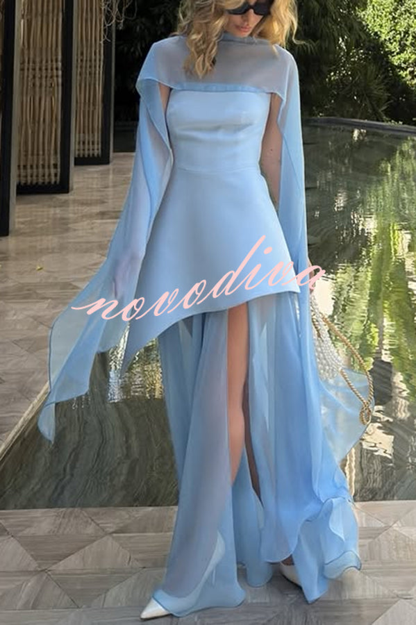 Ankle-Length Chiffon Dress™ — Elegant Flow, Effortless Grace