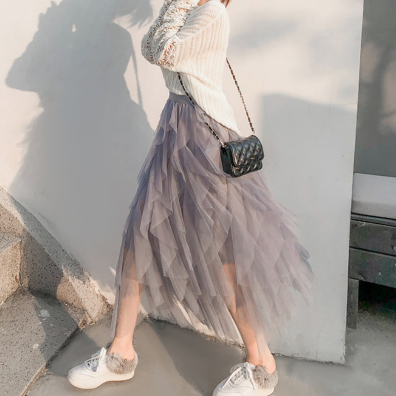 VelonaLayer™ Skirt — Light Layers, Effortless Elegance