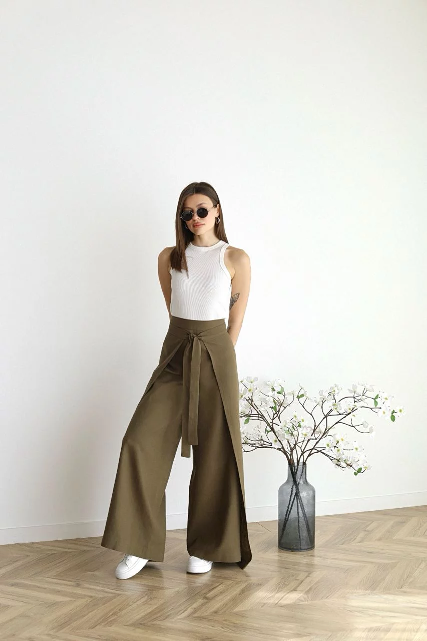 VeloraEase™ Linen Pants — Sculpted Waist, Effortless Flow