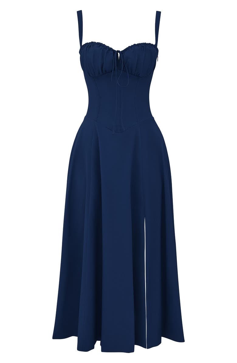 SoveaFrame™ Waist Dress — Sculpted Elegance Meets Summer Breeze