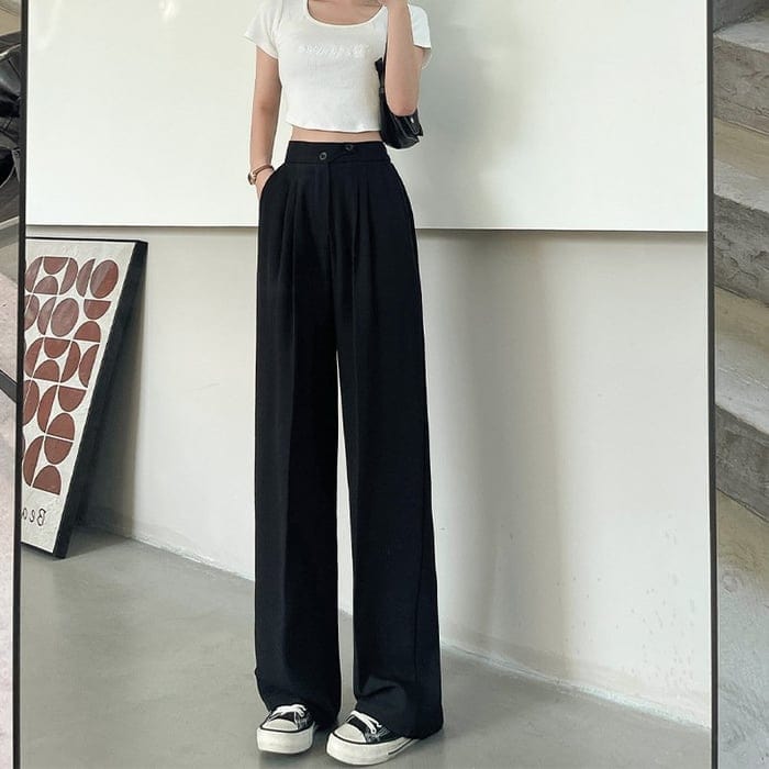 Wide Leg Pants™ — Polished Comfort, Flattering Every Frame