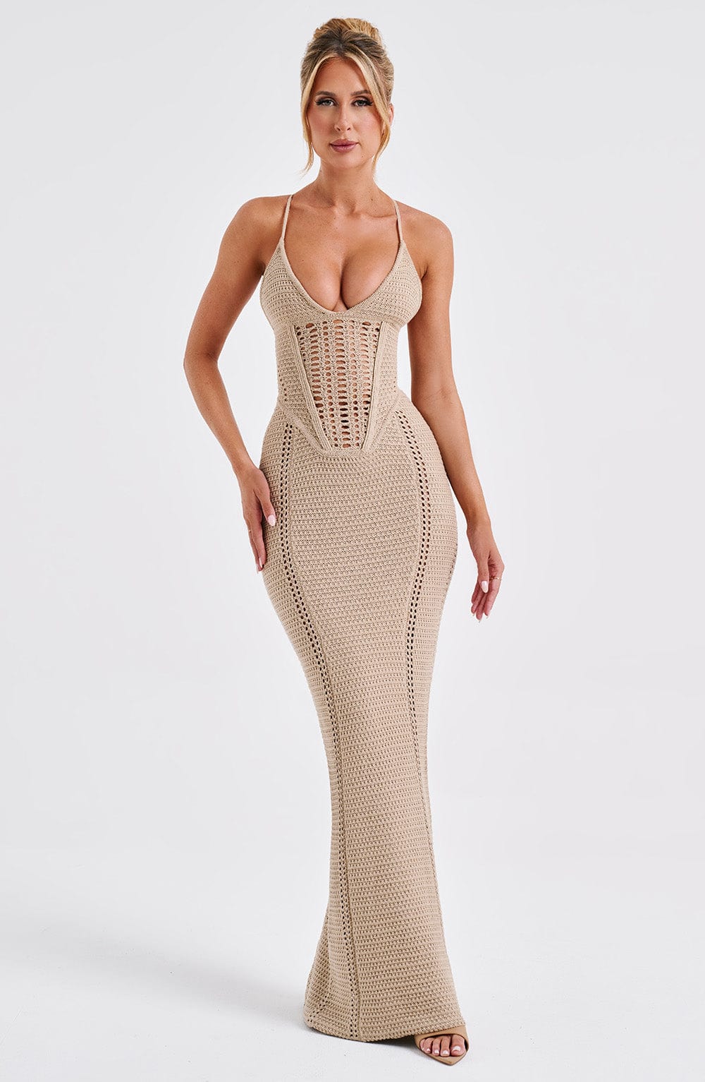 Zaraelle Maxi Dress™ — Sculpted Elegance Meets Breathable Comfort