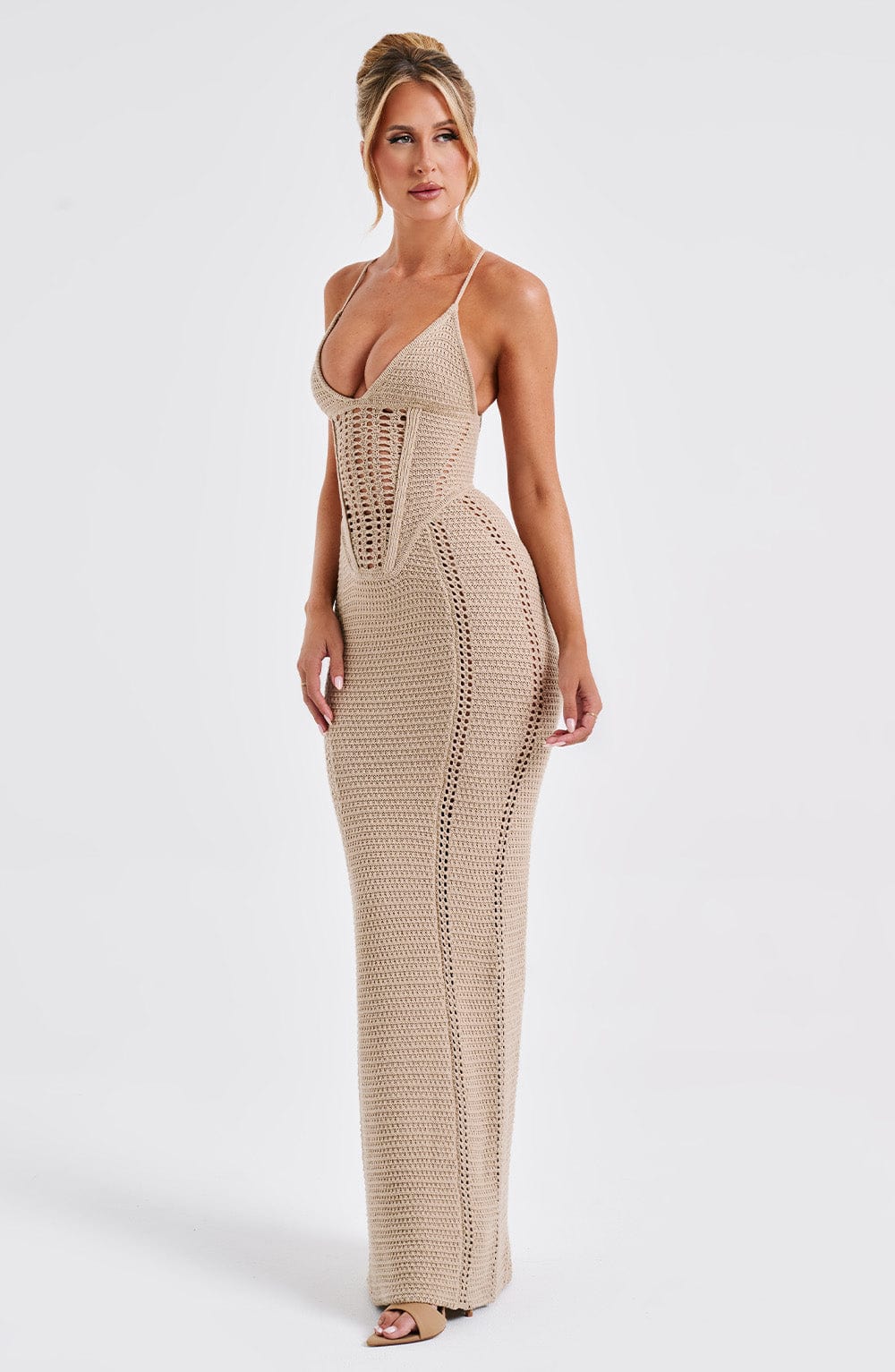 Zaraelle Maxi Dress™ — Sculpted Elegance Meets Breathable Comfort