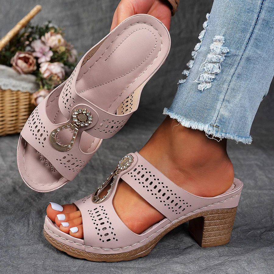 Comfort Sandals™ — Sparkle-Fresh Steps All Day