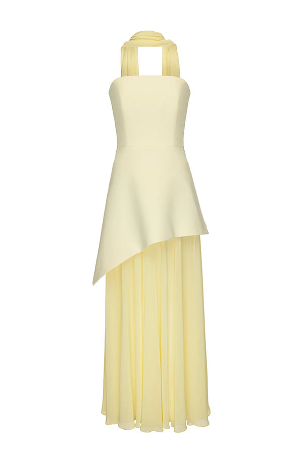 Ankle-Length Chiffon Dress™ — Elegant Flow, Effortless Grace