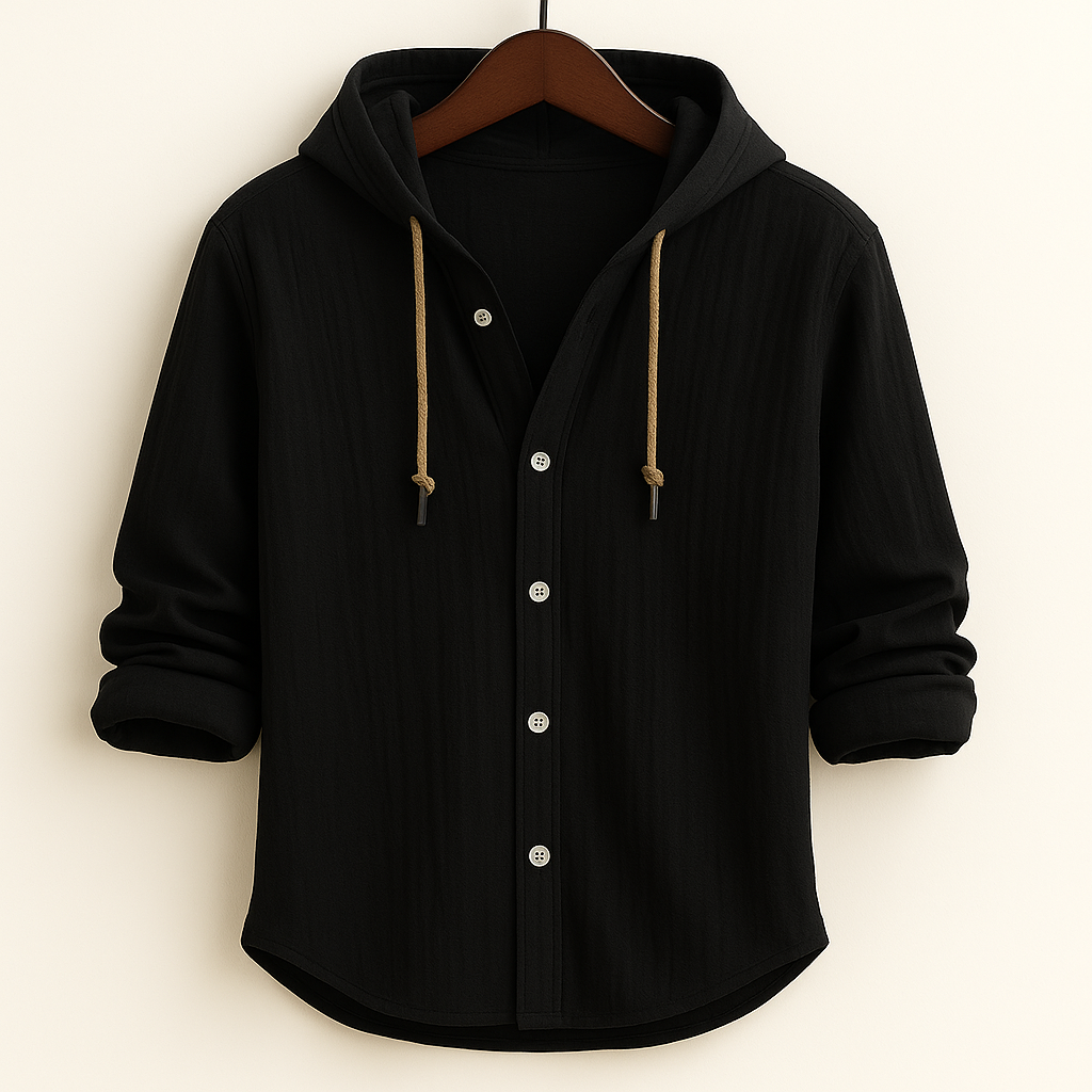 AliraWeave™ Hoodie Shirt — Light, Breezy Layers for Effortless Style