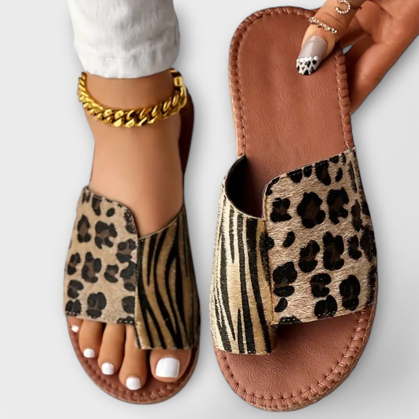 Two-Tone Slide™ — Bold Prints, Breezy Comfort