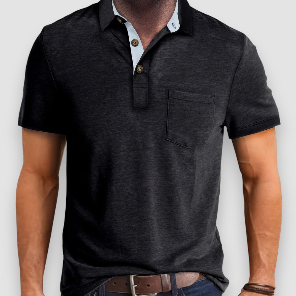 Vireo Classic Polo™ — Effortless Comfort, Timeless Style