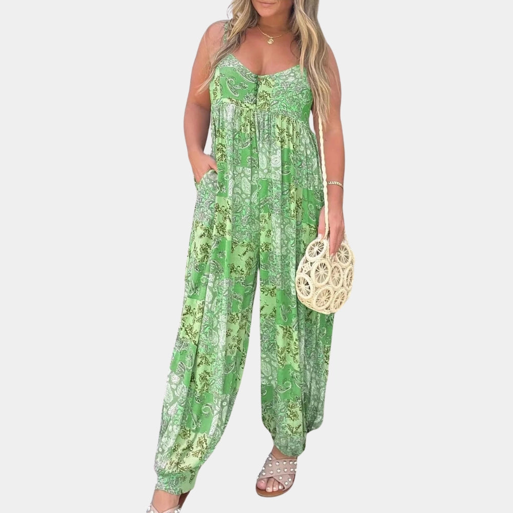 Caitlin™ — Lightweight Floral Elegance with Pockets