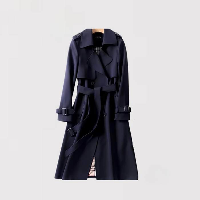 ArdentVogue™ Trench Coat — Sleek Comfort, Timeless Sophistication
