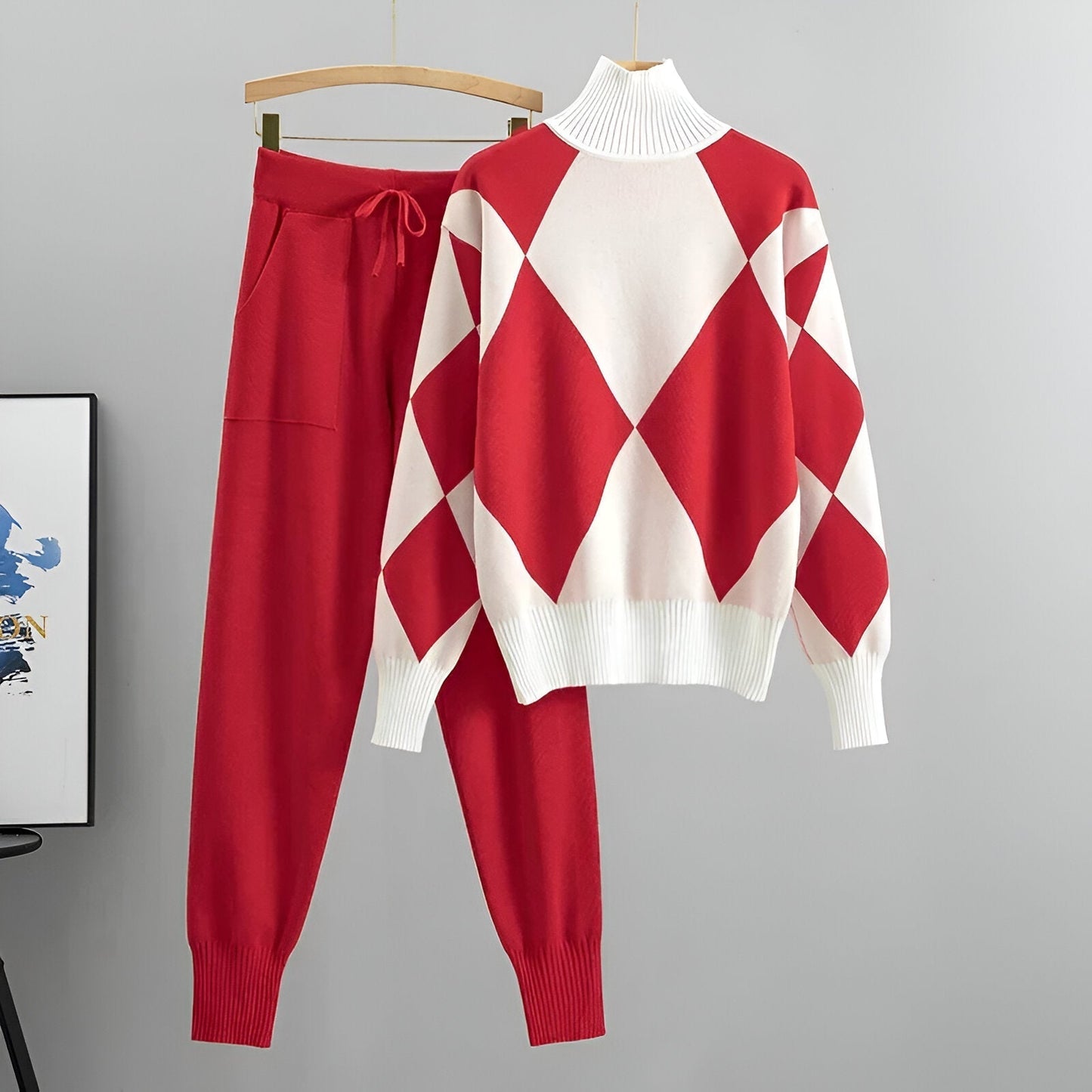 Veruno Set™ — Sleek Tailoring Meets Silken Comfort
