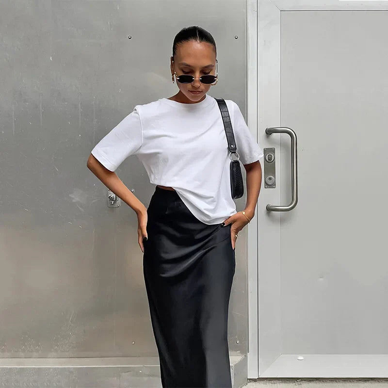 Arabelé Luxe Maxi Skirt™ — Flowing Elegance, All-Day Comfort