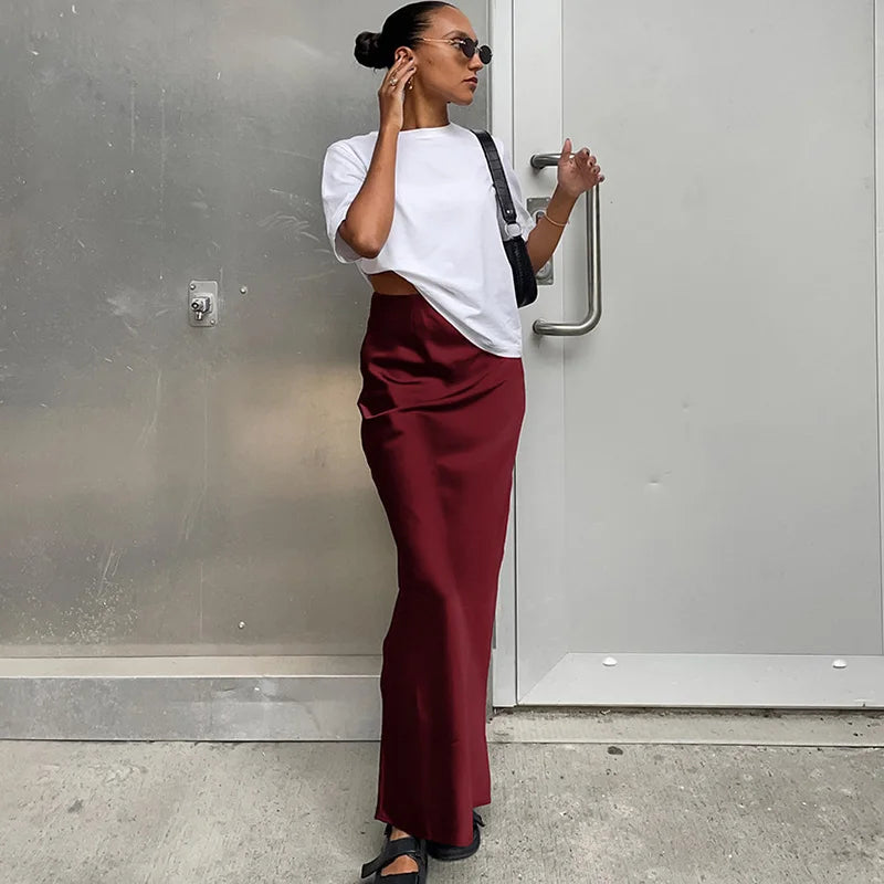 Arabelé Luxe Maxi Skirt™ — Flowing Elegance, All-Day Comfort