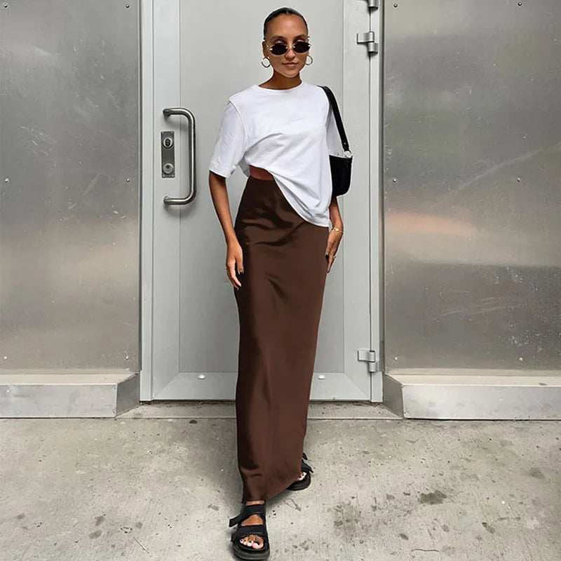 Arabelé Luxe Maxi Skirt™ — Flowing Elegance, All-Day Comfort